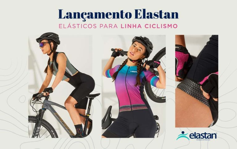 Conheça os lançamentos de elásticos Elastan para Linha de Ciclismo